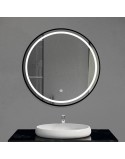 Miroir mural Home ESPRIT Noir Moderne 80 x 2 x 80 cm