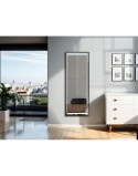 Miroir sur Pied Home ESPRIT Noir Aluminium 50 x 2 x 150 cm