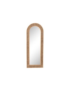 Espejo de pared Home ESPRIT Natural Scandi 45 x 2 x 120 cm