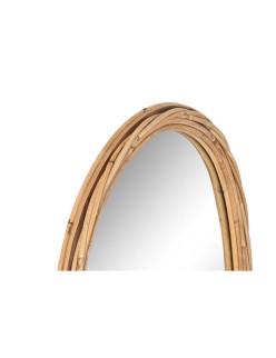 Espelho de parede Home ESPRIT Natural Alpino 61,5 x 3 x 95 cm