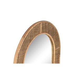Miroir mural Home ESPRIT Naturel Scandi 60 x 2 x 94,5 cm