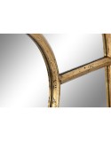 Wall mirror Home ESPRIT White Golden Window 68 x 4 x 128 cm