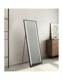 Miroir sur Pied Home ESPRIT Noir Aluminium 60 x 0,5 x 165 cm
