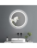 Miroir mural Home ESPRIT Verre 80 x 0,5 x 80 cm