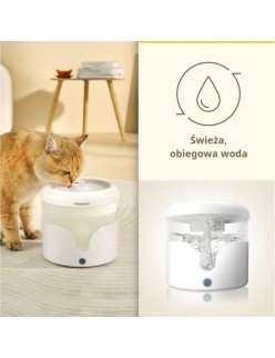 Fuente para Mascotas Panasonic CP-JNW01CW Blanco Plástico