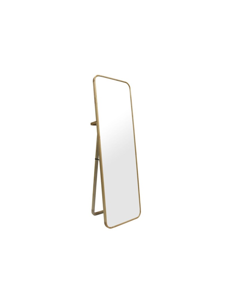 Specchio spogliatoio Home ESPRIT Naturale Cristallo Pino 52 x 40 x 167 cm