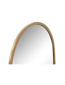 Specchio da parete Home ESPRIT Dorato Cristallo Ferro 20 x 8,5 x 25 cm