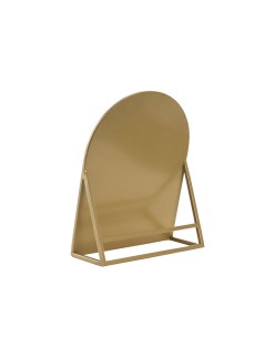 Specchio da parete Home ESPRIT Dorato Cristallo Ferro 20 x 8,5 x 25 cm