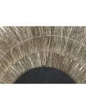 Specchio da parete Home ESPRIT Marrone Naturale Tropicale 130 x 17 x 130 cm