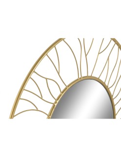 Miroir mural Home ESPRIT Doré 70 x 2 x 70 cm