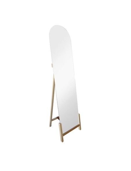 Espelho de Chão Home ESPRIT Natural Cristal Pinheiro 40 x 10 x 160 cm