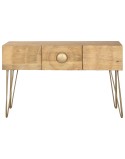 Konsole Home ESPRIT Gold 120 x 38 x 76 cm