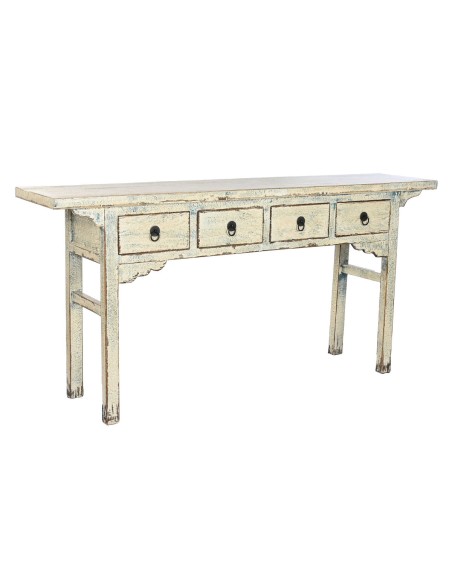 Consola Home ESPRIT Blanco Bicolor 178 x 38 x 85 cm