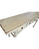 Consola Home ESPRIT Blanco Bicolor 178 x 38 x 85 cm