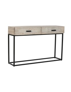Consola Home ESPRIT Blanco 120 x 30 x 76 cm