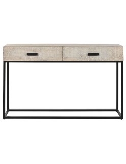 Consola Home ESPRIT Blanco 120 x 30 x 76 cm