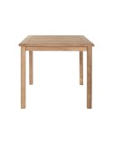 Table de Salle à Manger Home ESPRIT Marron Teck 80 x 80 x 77 cm