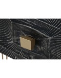 Consola Home ESPRIT Negro Dorado 120 x 38 x 76 cm