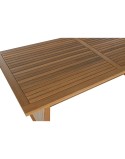 Ensemble Table + Chaises Home ESPRIT Marron Corde Bois d'eucalyptus 230 x 100 x 75 cm