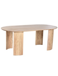 Table de Salle à Manger Home ESPRIT Bois d'acacia 200 x 100 x 75 cm