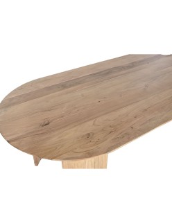 Table de Salle à Manger Home ESPRIT Bois d'acacia 200 x 100 x 75 cm