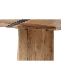 Table de Salle à Manger Home ESPRIT Bois d'acacia 200 x 100 x 75 cm