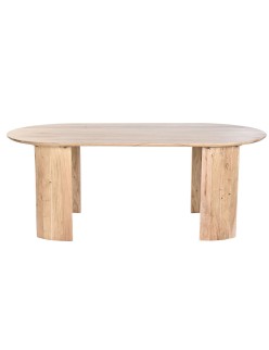 Table de Salle à Manger Home ESPRIT Bois d'acacia 200 x 100 x 75 cm