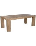 Table de Salle à Manger Home ESPRIT Naturel Bois 220 x 100 x 76 cm