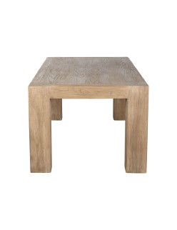 Table de Salle à Manger Home ESPRIT Naturel Bois 220 x 100 x 76 cm