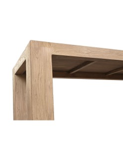Table de Salle à Manger Home ESPRIT Naturel Bois 220 x 100 x 76 cm