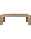 Table de Salle à Manger Home ESPRIT Naturel Bois 220 x 100 x 76 cm