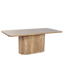 Table de Salle à Manger Home ESPRIT Bois d'acacia 200 x 100 x 76 cm