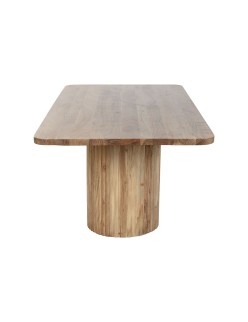 Table de Salle à Manger Home ESPRIT Bois d'acacia 200 x 100 x 76 cm