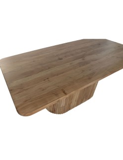 Table de Salle à Manger Home ESPRIT Bois d'acacia 200 x 100 x 76 cm