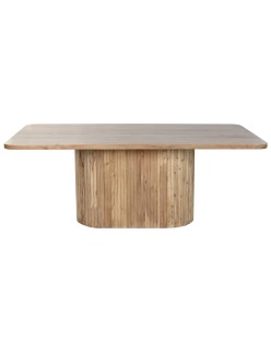 Table de Salle à Manger Home ESPRIT Bois d'acacia 200 x 100 x 76 cm