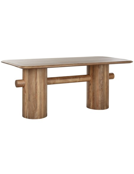 Table de Salle à Manger Home ESPRIT Naturel Bois de manguier 180 x 90 x 76 cm