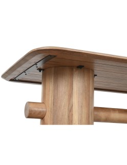 Table de Salle à Manger Home ESPRIT Naturel Bois de manguier 180 x 90 x 76 cm