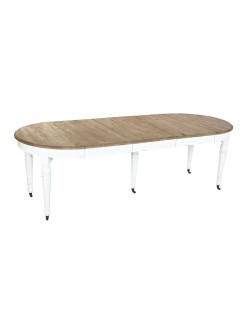 Table de Salle à Manger Home ESPRIT Blanc Sapin 100 x 100 x 78 cm