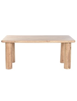 Table de Salle à Manger Home ESPRIT Bois d'acacia 180 x 90 x 75 cm