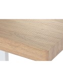 Table de Salle à Manger Home ESPRIT Marron Noir Fer Bois MDF 160 x 90 x 75 cm