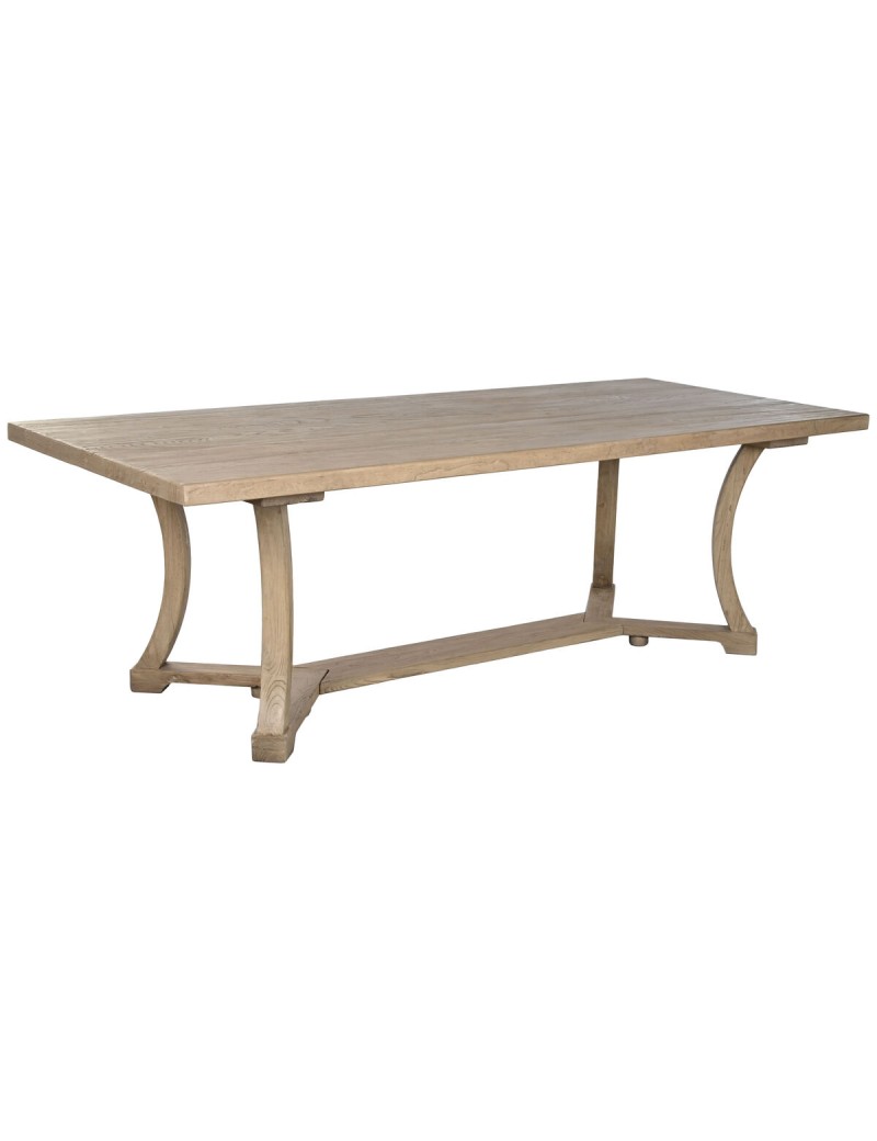 Table de Salle à Manger Home ESPRIT Naturel Bois 240 x 100 x 76 cm
