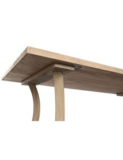 Table de Salle à Manger Home ESPRIT Naturel Bois 240 x 100 x 76 cm