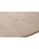 Table de Salle à Manger Home ESPRIT Blanc Marron Fer Bois MDF 120 x 120 x 75 cm