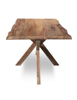 Table de Salle à Manger Home ESPRIT Bois d'acacia 200 x 90 x 76 cm