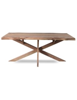 Table de Salle à Manger Home ESPRIT Bois d'acacia 200 x 90 x 76 cm