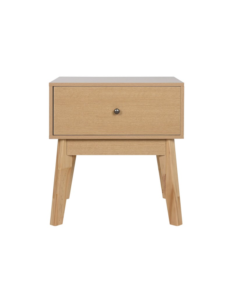 Table de Nuit Home ESPRIT Naturel 45 x 36 x 49 cm
