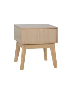 Table de Nuit Home ESPRIT Naturel 45 x 36 x 49 cm