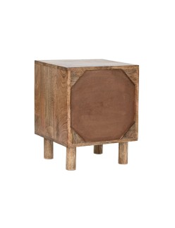 Table de Nuit Home ESPRIT Naturel 40 x 34 x 50 cm