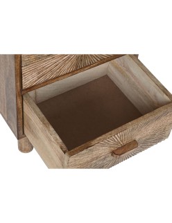 Table de Nuit Home ESPRIT Naturel 40 x 34 x 50 cm
