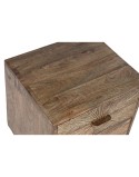 Table de Nuit Home ESPRIT Naturel 40 x 34 x 50 cm